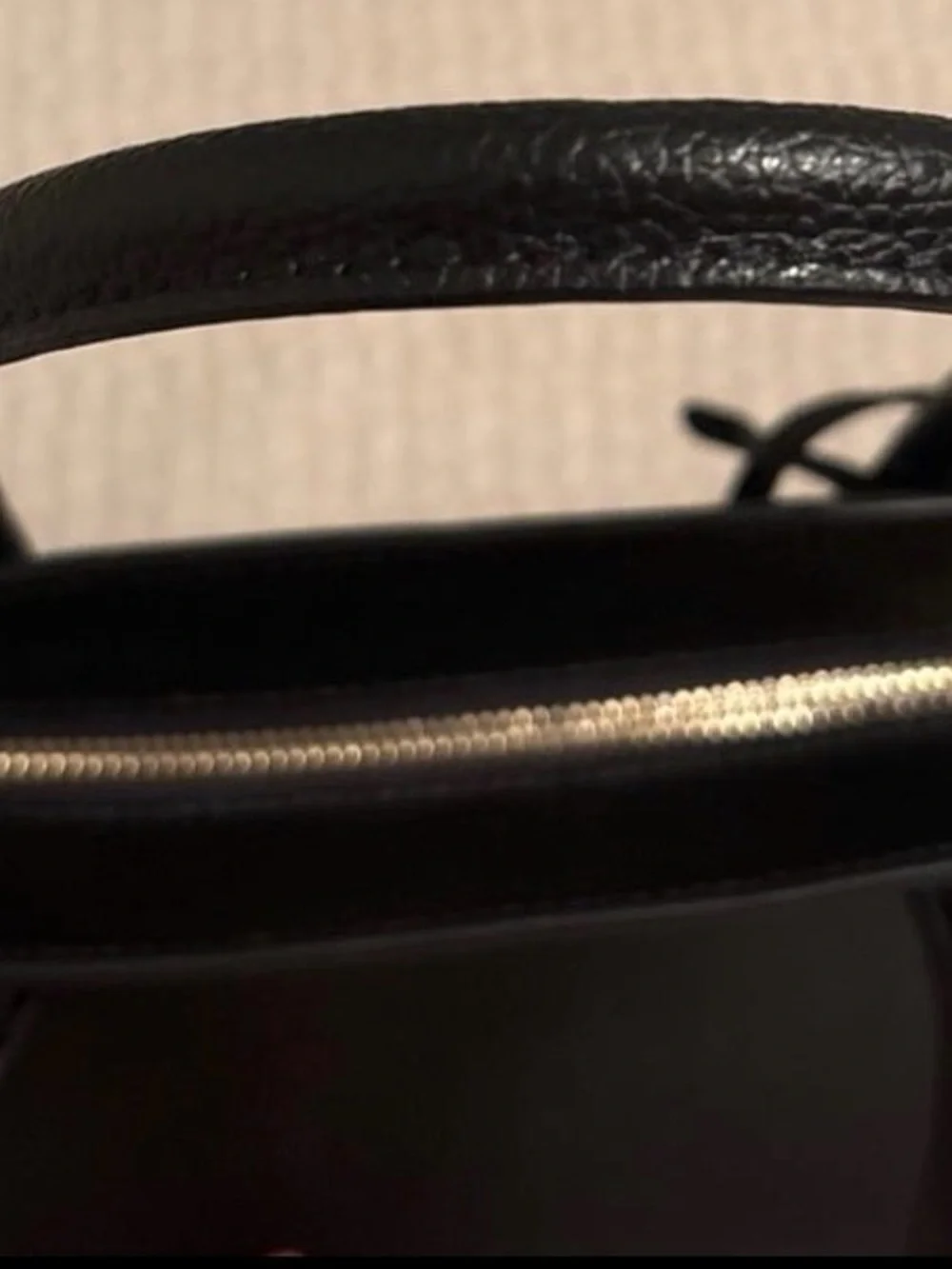 kate spade Black Pebbled Leather purse/satchel